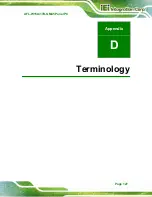 Предварительный просмотр 138 страницы IEI Technology AFL-W15A-GM45 User Manual