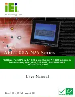 IEI Technology AFL2-08A-N26 Series User Manual preview