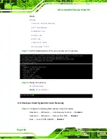 Preview for 168 page of IEI Technology AFL2-12A-D525 Series User Manual