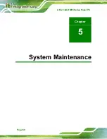 Предварительный просмотр 64 страницы IEI Technology AFL2-12A-HM65/PC-EM-R11 User Manual