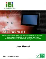 IEI Technology AFL3-W07A-BT-N1/PC/2G-R20 User Manual preview