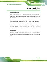 Preview for 5 page of IEI Technology AFL3-W15C-ULT3 User Manual