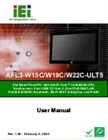 Preview for 1 page of IEI Technology AFL3-W15C-ULT5-P-PC-4G User Manual