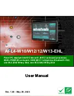 Preview for 2 page of IEI Technology AFL4-W10-EHL User Manual