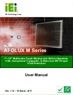 Предварительный просмотр 1 страницы IEI Technology AFOLUX M Series User Manual