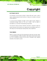 Предварительный просмотр 3 страницы IEI Technology AFOLUX M Series User Manual