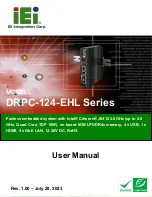 Preview for 1 page of IEI Technology DRPC-124-EHL Series User Manual