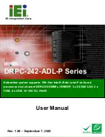 Предварительный просмотр 1 страницы IEI Technology DRPC-242-ADL-P Series User Manual