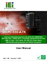 Preview for 1 page of IEI Technology DRPC-330-A7K Series User Manual