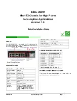 IEI Technology EBC-3000 Quick Installation Manual preview