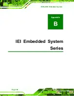 Preview for 152 page of IEI Technology ECW-281B-945GSE User Manual