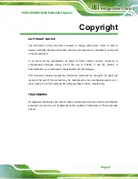 Preview for 3 page of IEI Technology ECW-281B-D525 User Manual