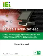 IEI Technology EP-265-910 Use Manual preview