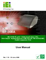 IEI Technology EP-308A User Manual preview