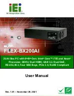 Preview for 1 page of IEI Technology FLEX-BX200AI User Manual