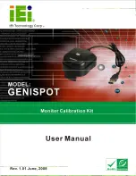 IEI Technology GeniSPOT User Manual предпросмотр