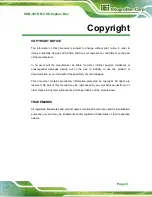 Preview for 3 page of IEI Technology HDB-301R User Manual