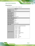 Preview for 13 page of IEI Technology HDB-301R User Manual