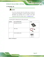 Предварительный просмотр 21 страницы IEI Technology HPCIE-Q470 User Manual