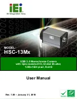 Предварительный просмотр 1 страницы IEI Technology HSC-13Mx User Manual