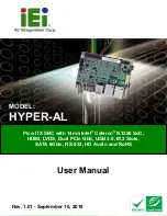 Preview for 1 page of IEI Technology HYPER-AL series User Manual