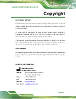 Preview for 3 page of IEI Technology IAS0-W10B-N6210 User Manual