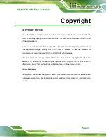 Preview for 3 page of IEI Technology ICE-BT-T10-E38151 User Manual