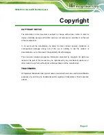 Предварительный просмотр 3 страницы IEI Technology IMB-H110 User Manual