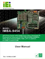 IEI Technology IMBA-9454 User Manual preview