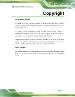 Preview for 3 page of IEI Technology IMBA-Q470 User Manual