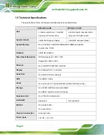 Preview for 16 page of IEI Technology IOPS-Q67/H61 User Manual