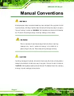 Preview for 4 page of IEI Technology IOWA-GX User Manual