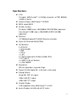 Preview for 2 page of IEI Technology IOWA-LX-600 Quick Installation Manual