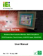 IEI Technology ISDM-084G User Manual предпросмотр