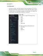 Предварительный просмотр 41 страницы IEI Technology iSDV-200CTR User Manual
