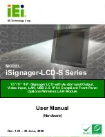 IEI Technology iSignager-LCD-S Series User Manual предпросмотр