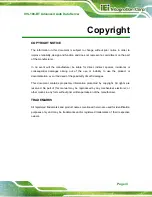 Предварительный просмотр 3 страницы IEI Technology IVS-100-BT User Manual