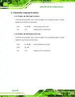 Предварительный просмотр 206 страницы IEI Technology KINO-6612LVDS User Manual