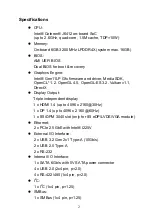 Preview for 2 page of IEI Technology KINO-EHL-J6412 Quick Installation Manual