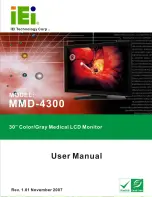 IEI Technology MMD-4300 User Manual preview