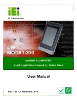 IEI Technology MODAT-200 User Manual preview