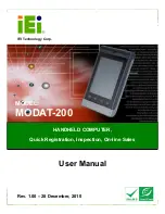 Preview for 1 page of IEI Technology MODAT-200 User Manual