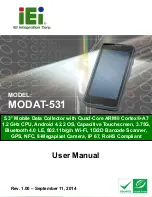 IEI Technology MODAT-531 User Manual preview