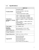 Предварительный просмотр 2 страницы IEI Technology MPCIE-3G Quick Installation Manual