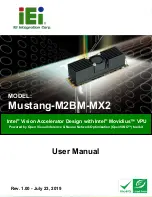 Предварительный просмотр 1 страницы IEI Technology Mustang-M2BM-MX2 User Manual