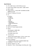 Preview for 3 page of IEI Technology NANO-LX-800 Quick Installation Manual