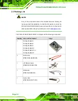 Preview for 25 page of IEI Technology PCISA-PV-D4251 User Manual