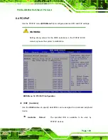 Preview for 139 page of IEI Technology PICOe-GM45A User Manual