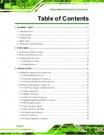 Preview for 4 page of IEI Technology PICOe-HM650 User Manual