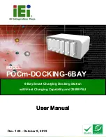 IEI Technology POCm-DOCKING-6BAY User Manual preview